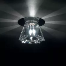 Donolux Светильник встраиваемый декоративный хрустальный, D 70 H 70мм,капс.галог. лампа GY6,35.max 5 купить в Москве