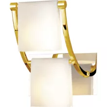N-Light B-906/2B satin gold Настенный светильник ,кабинет,коридор,гостиная,прихожая