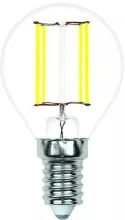 Volpe LED-G45-4W/3000K/E14/CL/SLF Лампочка светодиодная филаментная 