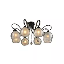 Потолочная люстра IDLamp Merinella 877/8PF-Darkchrome купить в Москве