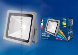 Прожектор уличный светодиодный ULF-S01-50W/DW IP65 110-240В картон Uniel купить в Москве