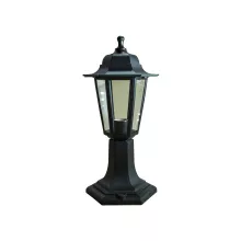 ЭРА НТУ 06-60-001 Оскар1 черный, прозрачное стекло Наземный уличный светильник 