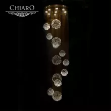 Chiaro 384012409 Каскадный подвесной светильник ,гостиная,холл