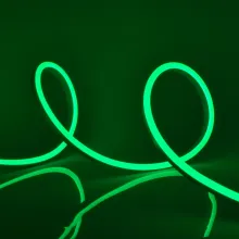 Светодиодная лента Neon ULS-N11-2835-120LED/m-8mm-IP67-DC24V-10W/m-15M-GREEN катушка в герметичной упаковке купить в Москве