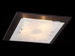 Настенно-потолочный светильник венге Geometry 3 FR4811-CL-03-BR купить в Москве