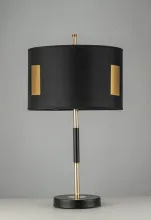 Интерьерная настольная лампа Oggebio Oggebio E 4.1.T2 BKG купить в Москве