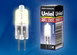 Uniel JC-220/35/G4 FR Лампочка галогеновая 
