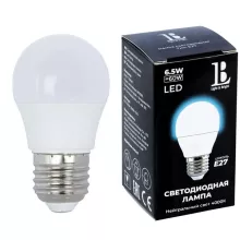L&B E27-6,5W-4000K-G45_lb Светодиодная лампочка 