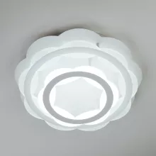 Светодиодный потолочный светильник с пультом 90076/2 Eurosvet Corona белый купить в Москве
