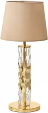 Интерьерная настольная лампа Crystal Lux PRIMAVERA PRIMAVERA LG1 GOLD купить в Москве