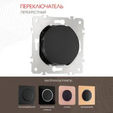Переключатель am-202 202.34-1.black купить в Москве