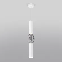 Eurosvet 50191/1 LED белый / хром Подвесной светильник 