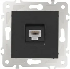 Розетка am-203 203.45-1.black купить в Москве