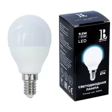 L&B E14-9,5W-3000К-G45_lb Светодиодная лампочка 