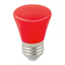 Volpe LED-D45-1W/RED/E27/FR/С BELL Лампочка светодиодная 