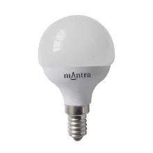 Лампочка светодиодная груша E14 5W 3000K 401lm Mantra Tecnico Bulbs R09110 купить в Москве