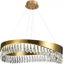 Natali Kovaltseva LED LAMPS 81356 GOLD SATIN Подвесная люстра 