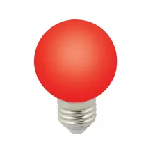 Лампочка светодиодная  LED-G60-3W/RED/E27/FR/С купить в Москве