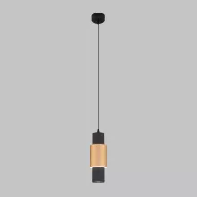 Eurosvet 50204/1 LED черный / золото Подвесной светильник 