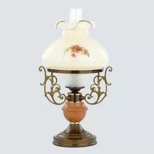 Интерьерная настольная лампа венге Alfa Babunia 128 купить в Москве