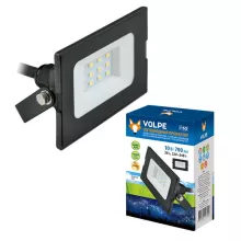 Volpe ULF-Q513 10W/DW IP65 220-240В BLACK картон Уличный прожектор 