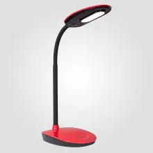 Офисная светодиодная настольная лампа 90191/24 красный Eurosvet Melody 6W купить в Москве