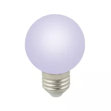 Volpe LED-G60-3W/RGB/E27/FR/С Лампочка светодиодная 