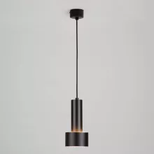 Подвесной светодиодный светильник 50134/1 Elektrostandard Charlie LED черный/золото купить в Москве