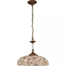N-Light 2405/3 spanish bronze Хрустальный подвесной светильник ,кафе,коридор,гостиная,кухня,прихожая