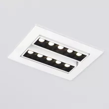 Elektrostandard 9923 LED 20W 4200K белый/черный Встраиваемый точечный светильник 