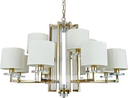 Подвесная люстра 35400 35408+4/C gold без абажуров купить в Москве