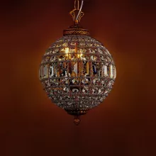 Подвесной светильник 108 KR0108P-2 antique brass купить в Москве