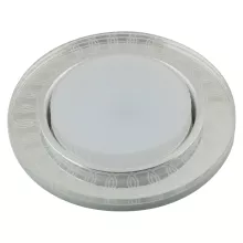 Fametto DLS-L157 GX53 GLASSY/CLEAR 3D Точечный светильник 
