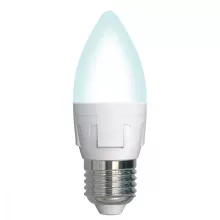 Uniel LED-C37 7W/4000K/E27/FR/DIM PLP01WH картон Лампочка светодиодная 