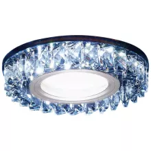 Точечный светильник Декоративные Кристалл Led+mr16 S255 BK купить в Москве