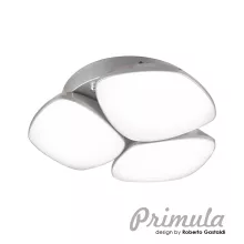 Люстра светодиодная с пультом IDlamp Primula 307/3PF-LEDSilver купить в Москве