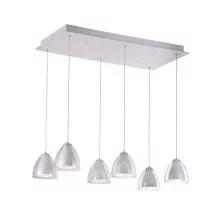 IDLamp 394/6-LEDWhite Каскадный подвесной светильник ,кафе,коридор,кухня,прихожая
