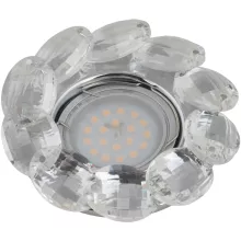 Точечный светильник Peonia DLS-P114 GU5.3 CHROME/CLEAR купить в Москве