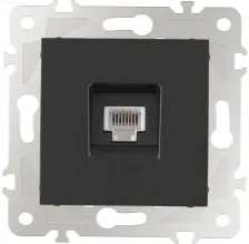 Розетка am-203 203.51-1.black купить в Москве