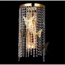 Crystal Lux Bloom AP2 Gold Настенный светильник ,гостиная