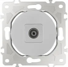 Розетка am-202 202.43-1.silver купить в Москве