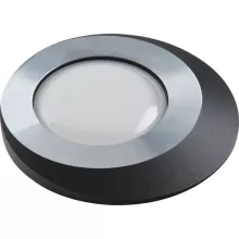 Fametto DLS-V105 GU5.3 CHROME+BLACK Точечный светильник 