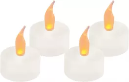 Декоративная свеча  ULD-F070 WARM WHITE TEACANDLE SET4 купить в Москве