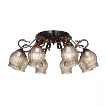 Потолочная люстра IDLamp Brauni 474/8PF-Blackpatina купить в Москве