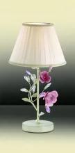 Odeon Light 2585/1T Настольная лампа с розами ,кабинет,гостиная,спальня