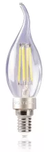 Лампочка светодиодная на ветру E14 4W 4000K 420lm Voltega Crystal 4673 купить в Москве