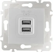 Розетка am-203 203.46-1.silver купить в Москве