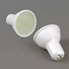 Лампочка светодиодная  MR16-5W-3000K-2835 plast купить в Москве