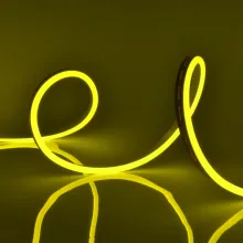 Светодиодная лента Neon ULS-N11-2835-120LED/m-8mm-IP67-DC24V-10W/m-15M-YELLOW катушка в герметичной упаковке купить в Москве