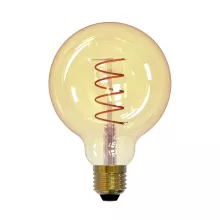 Uniel LED-G95-4W/GOLDEN/E27/CW GLV21GO Лампочка светодиодная 